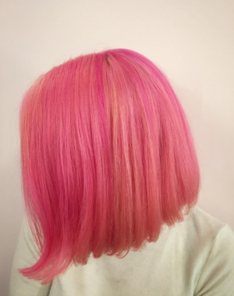 pink hair salon downtown nyc 10014